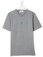 Stone Island Junior Teen Printed Logo T-shirt - Grey