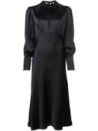 Veronica Beard Elsie Midi Dress - Black