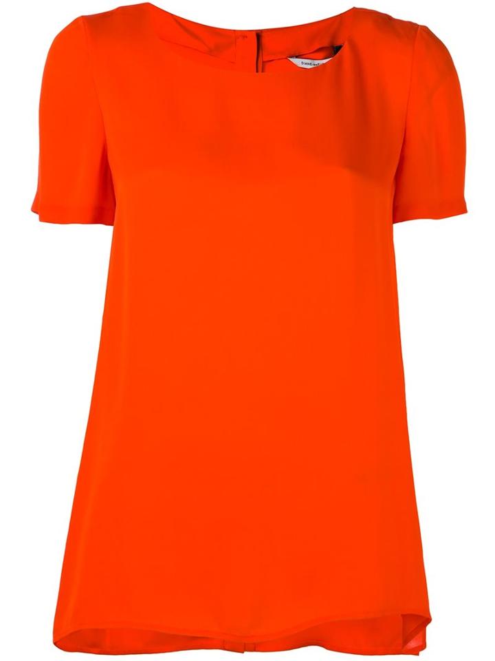 Diane Von Furstenberg Plain T-shirt