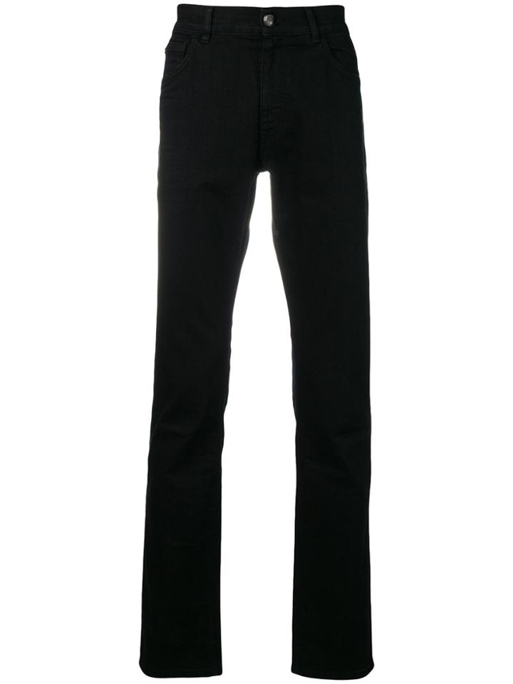 Cavalli Class Slim Fit Trousers - Black