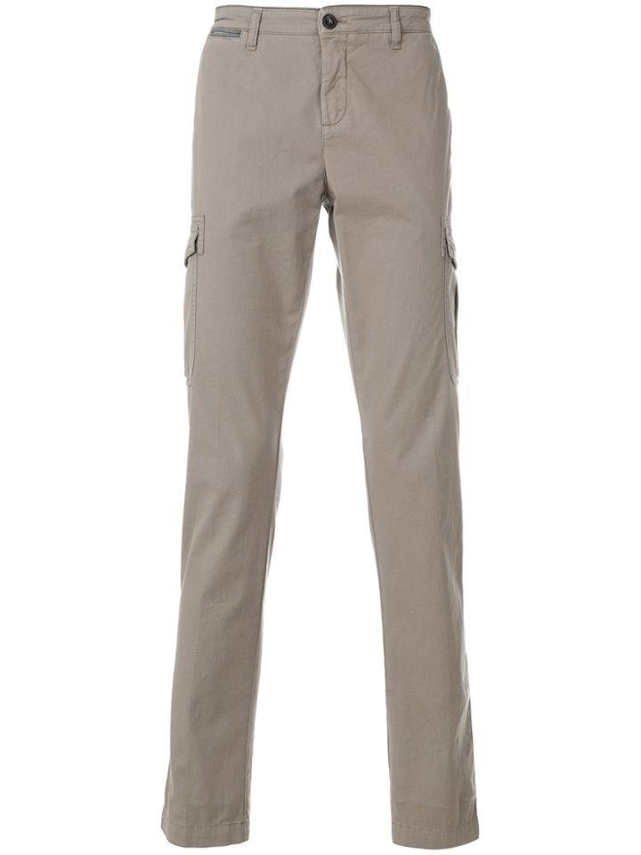 Eleventy Cargo Trousers - Nude & Neutrals