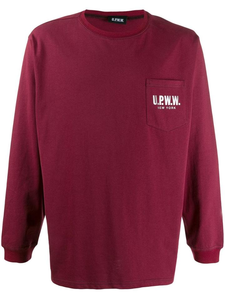 Upww Chest Pocket Jumper - Red