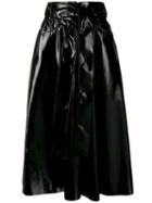 Msgm High Waisted Skirt - Black