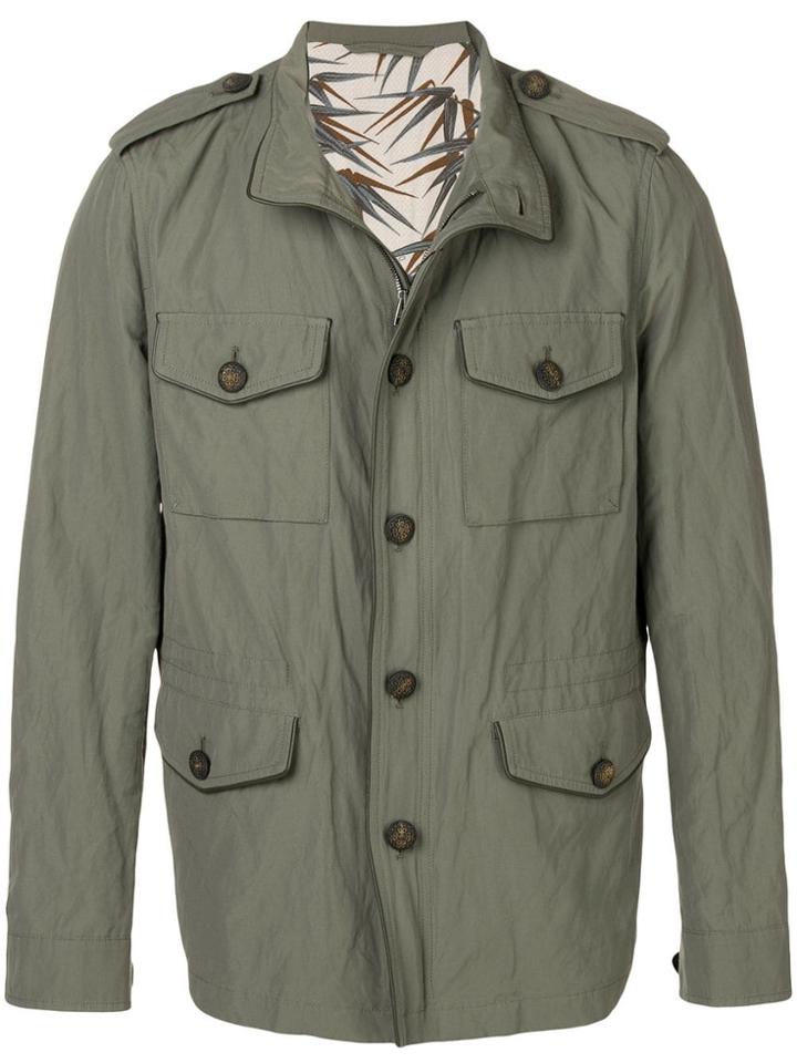 Etro Classic Field Jacket - Green