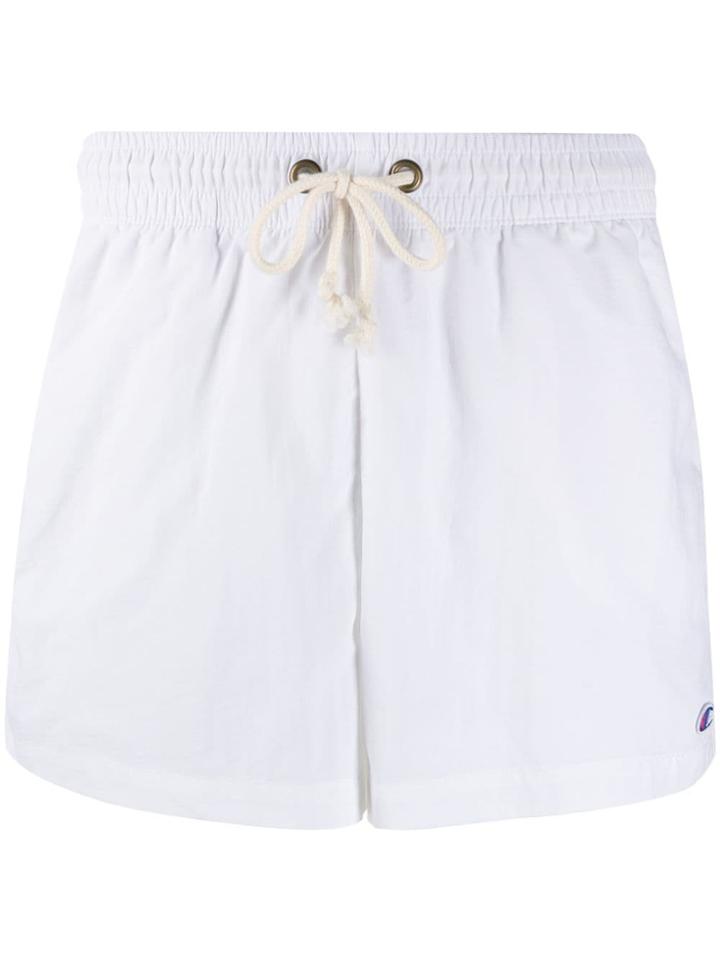 Champion Logo Swim Shorts - White