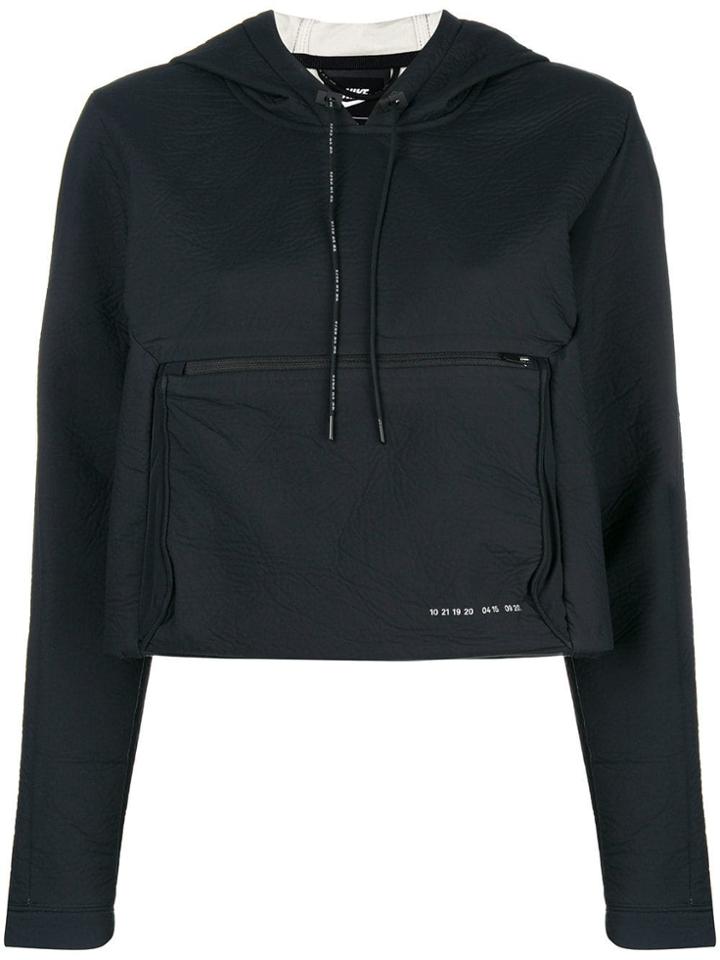 Nike Cropped Hoodie - Black
