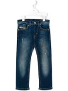Diesel Kids 'sleenker' Jeans, Boy's, Size: 12 Yrs, Blue