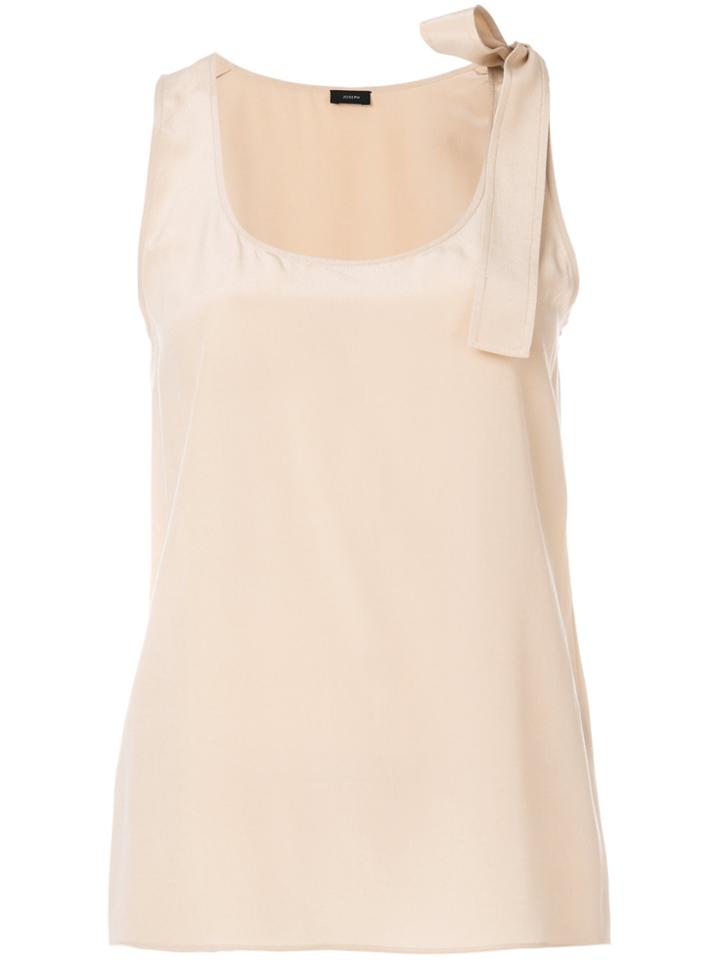 Joseph Bow Detail Blouse - Nude & Neutrals