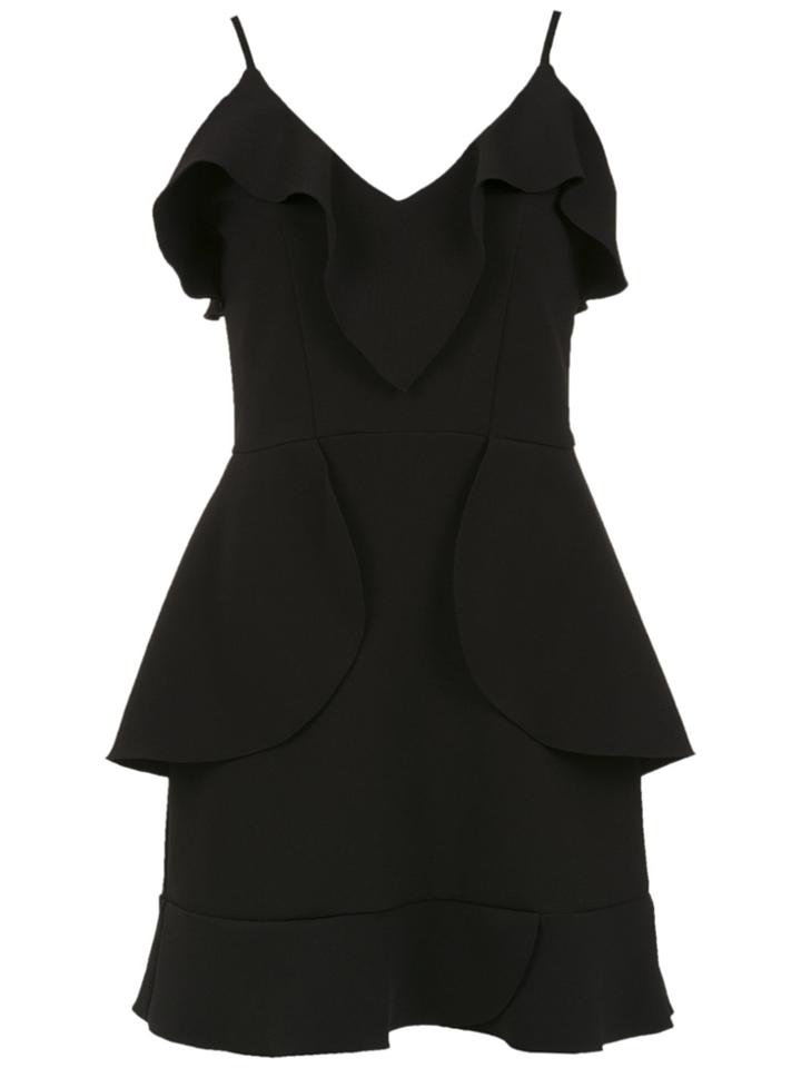 Olympiah Sol Ruffled Dress - Black