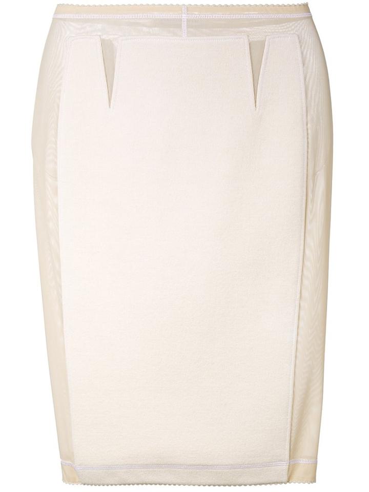 Paco Rabanne Mesh Insert Pencil Skirt
