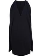 Gareth Pugh Cape Back Mini Dress