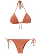 Lygia & Nanny Karina Wave Bikini Set - Brown