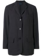Aspesi - Loose-fit Jacket - Women - Linen/flax/viscose - 38, Brown, Linen/flax/viscose