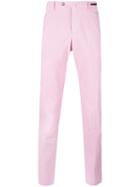 Pt01 Plain Chinos, Men's, Size: 54, Pink/purple, Cotton/elastodiene