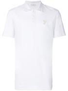 Versace Collection Half Medusa Patch Polo Shirt - White