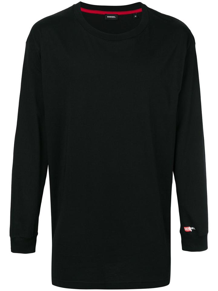 Diesel T-santa-ls T-shirt - Black