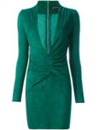 Jitrois Plunging V-neck Fitted Dress