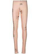 Barbara Bologna Printed Sport Leggings - Neutrals