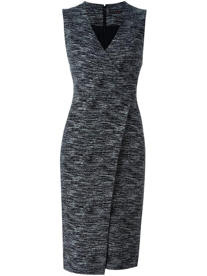 Alice+olivia Melange Wrap Dress