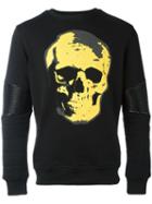 Philipp Plein United Sweatshirt, Size: Large, Black, Cotton/polyester/spandex/elastane/polyurethane