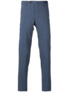 Pt01 - Slim-fit Chinos - Men - Polyester/spandex/elastane/virgin Wool - 54, Blue, Polyester/spandex/elastane/virgin Wool
