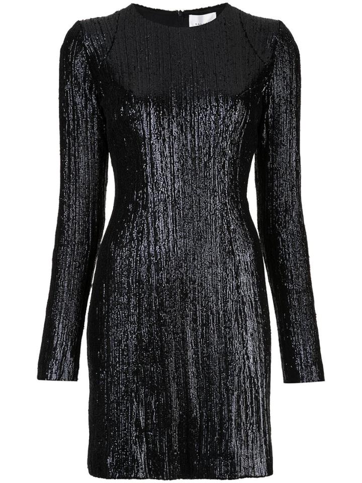 Galvan Sequin Embellished Dress - Blue