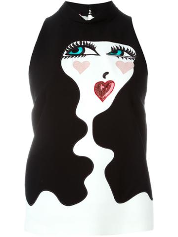 Giamba Face Patch Tank Top