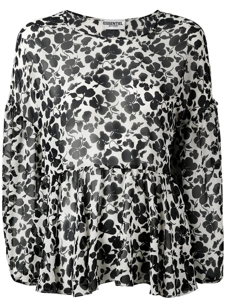 Essentiel Antwerp - Naynay Blouse - Women - Polyester - 36, Women's, White, Polyester