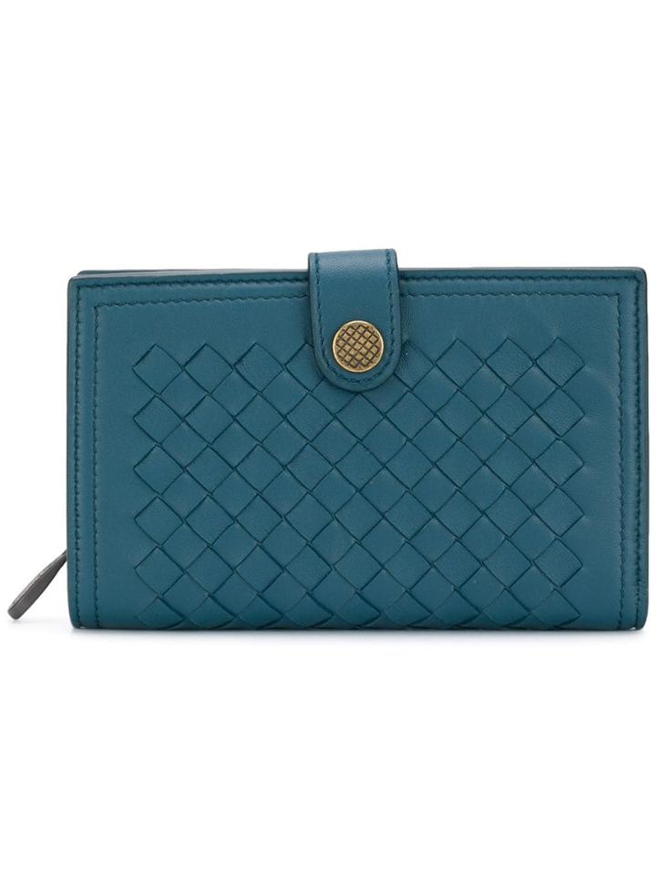 Bottega Veneta Portafoglio Intr. Na/na/fn - Blue