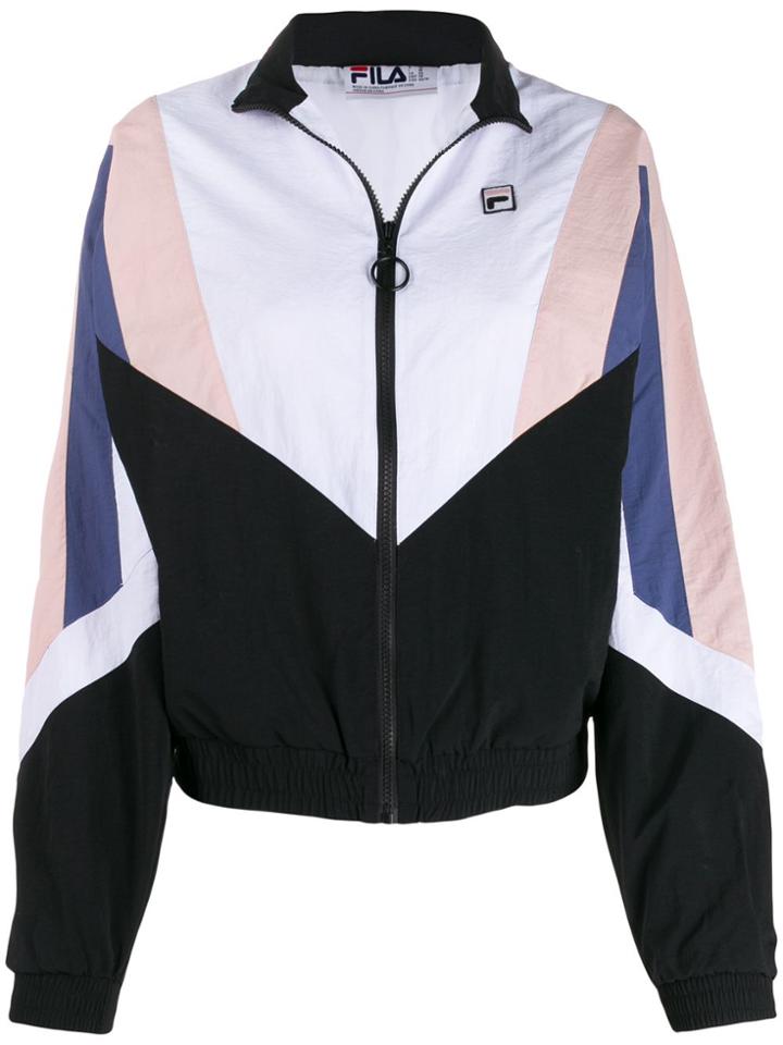 Fila Logo Shell Track Jacket - White