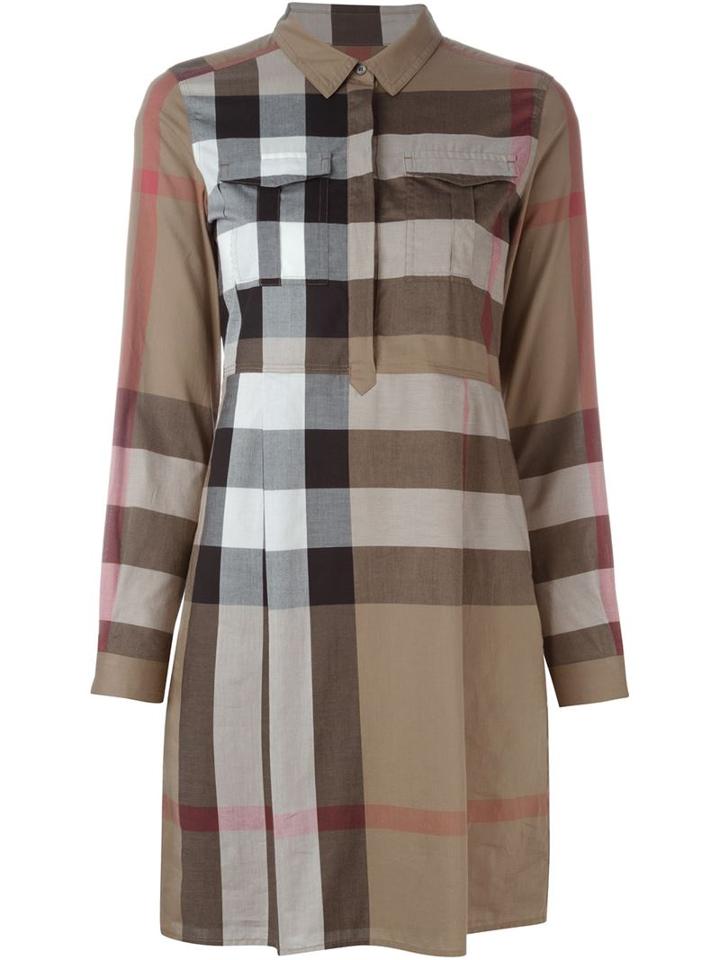 Burberry Brit Supernova Check Shirt Dress