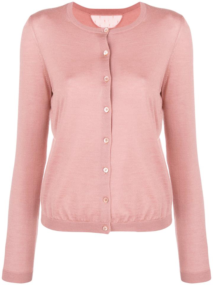 Red Valentino Loose Fit Sweater - Pink & Purple