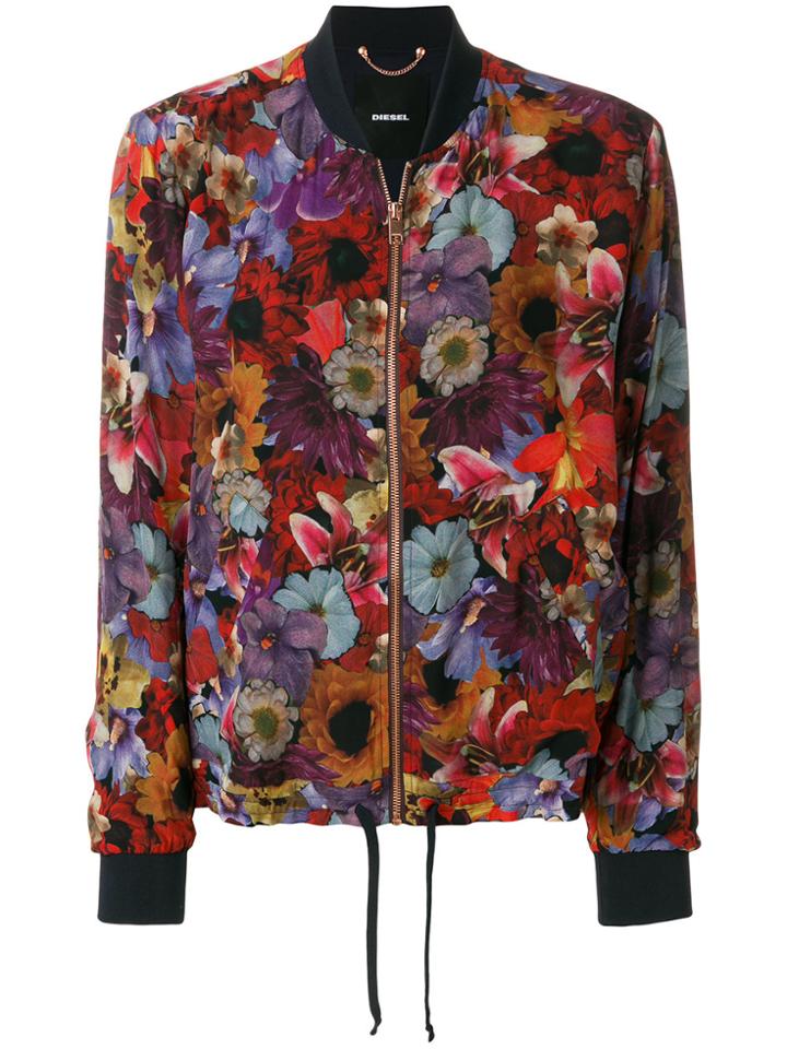 Diesel G-maia Bomber Jacket - Multicolour