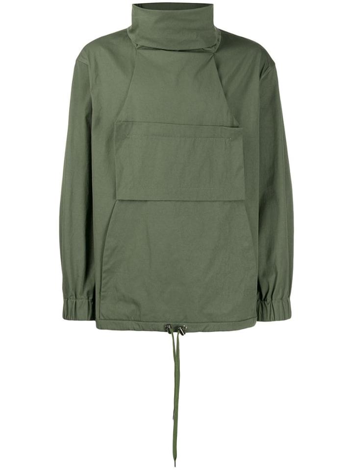Chalayan Drawstring Hem Jacket - Green