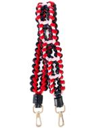 Versace Braided Bag Strap - Red