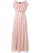 Giorgio Armani Ruffle Maxi Dress - Pink