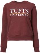 Re/done Tufts University Sweatshirt, Women's, Size: Xs/s, Red, Polyester/cotton