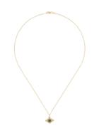 Ileana Makri 18kt Yellow Gold Kitten Eye Diamonds, Tsavorites And