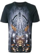 Frankie Morello Digital Print T-shirt - Black