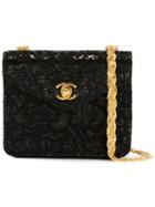 Chanel Vintage Lace Shoulder Bag