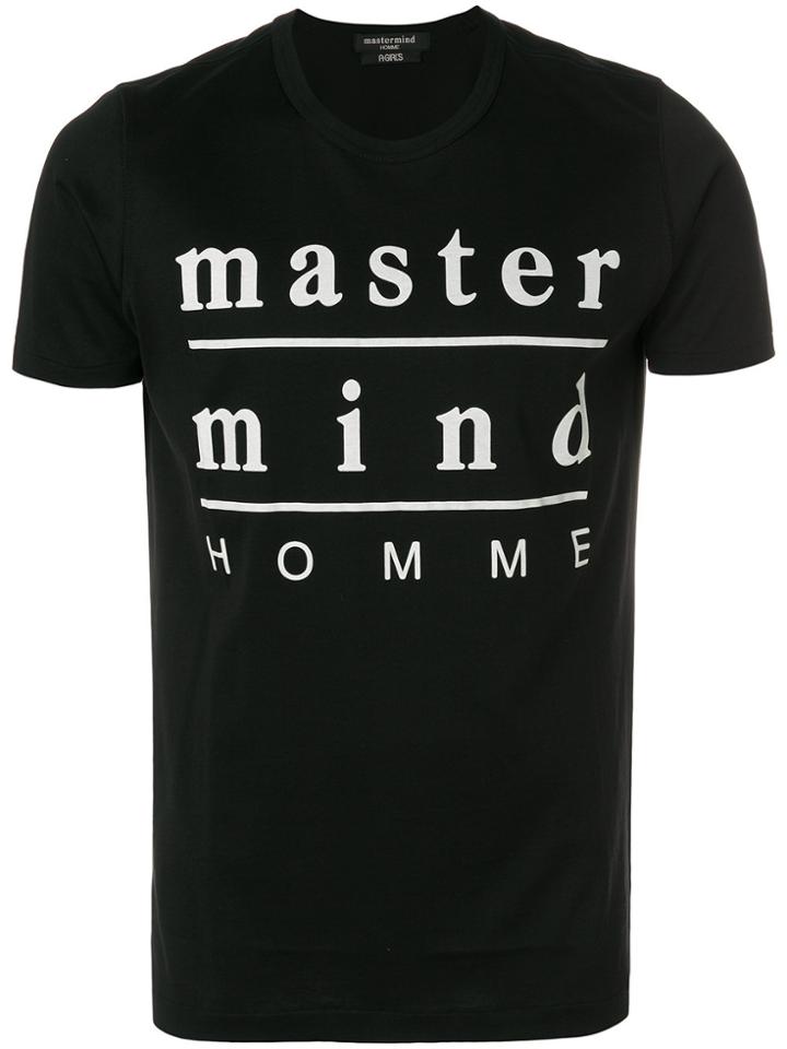 Mastermind Japan Logo Print T-shirt - Black