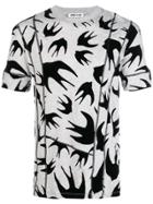 Mcq Alexander Mcqueen Sparrow Print T-shirt - Grey