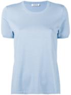 P.a.r.o.s.h. - Bow-back Blouse - Women - Silk/spandex/elastane - Xl, Blue, Silk/spandex/elastane
