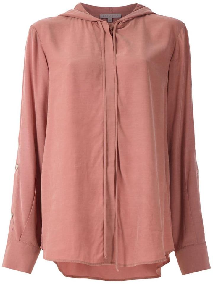 Alcaçuz Madagascar Hooded Shirt - Pink