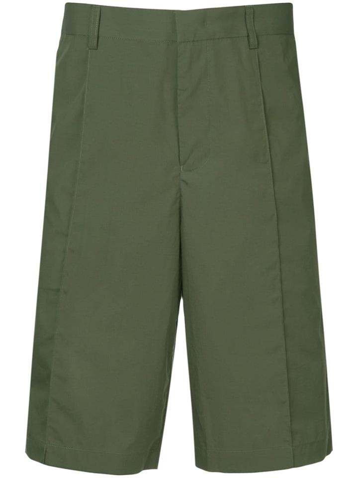 Ck Calvin Klein Tailored Shorts - Green