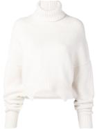 Golden Goose Deluxe Brand Asymmetric Hem Sweater - White