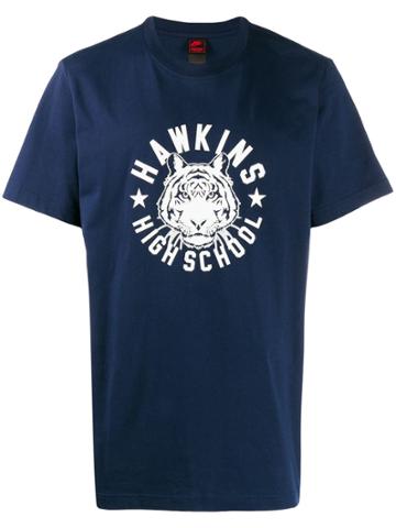 Nike 'hawkins High School' T-shirt - Blue