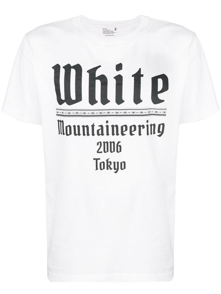 White Mountaineering Printed T-shirt