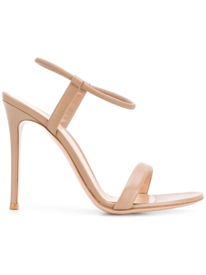Gianvito Rossi Strappy Sandals - Nude & Neutrals