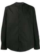 Dondup Mandarin Collar Shirt - Black